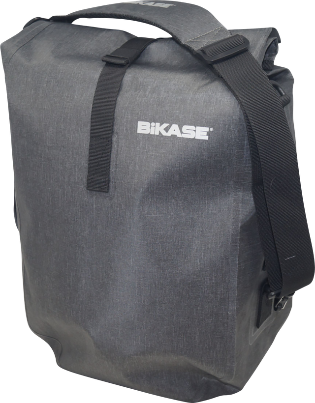 BIKASE Reggie 2 Bag - Pannier - Gray 2039G - Cycle City Outdoors