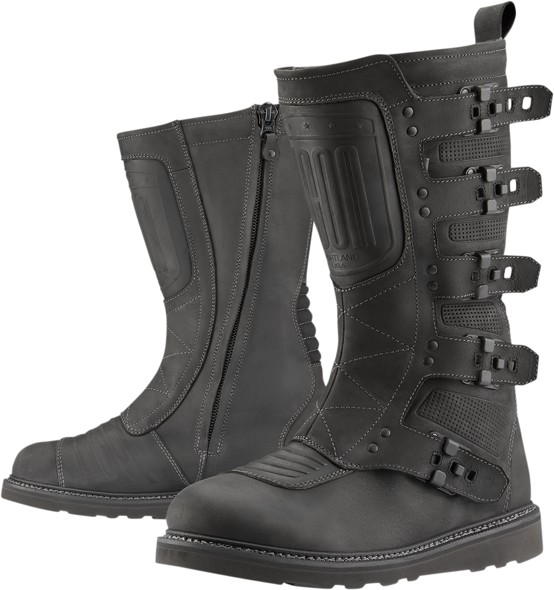 ICON Elsinore 2* CE Boots - Black - Size 7 3403-1208