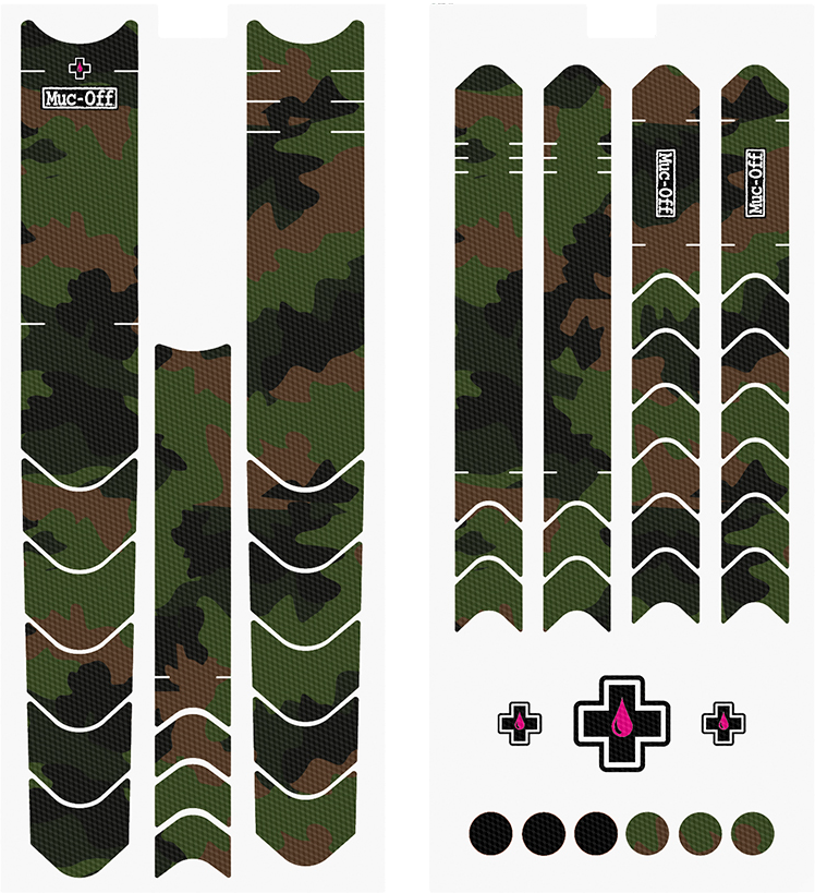 MUC-OFF USA Frame Protection Kit - E-MTB - Camo 20319 - Cycle City Outdoors