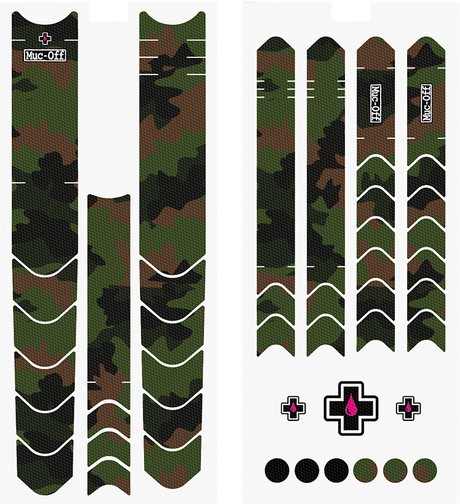 MUC-OFF USA Frame Protection Kit - E-MTB - Camo 20319 - Cycle City Outdoors