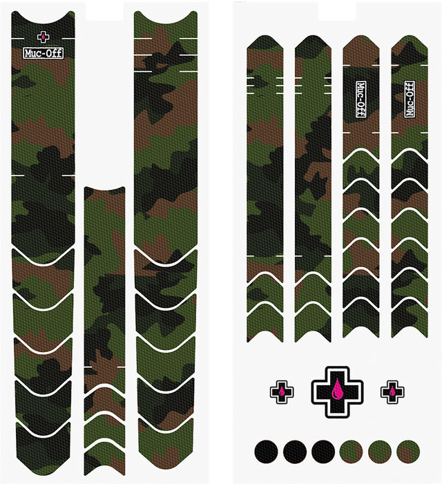 MUC-OFF USA Frame Protection Kit - E-MTB - Camo 20319 - Cycle City Outdoors