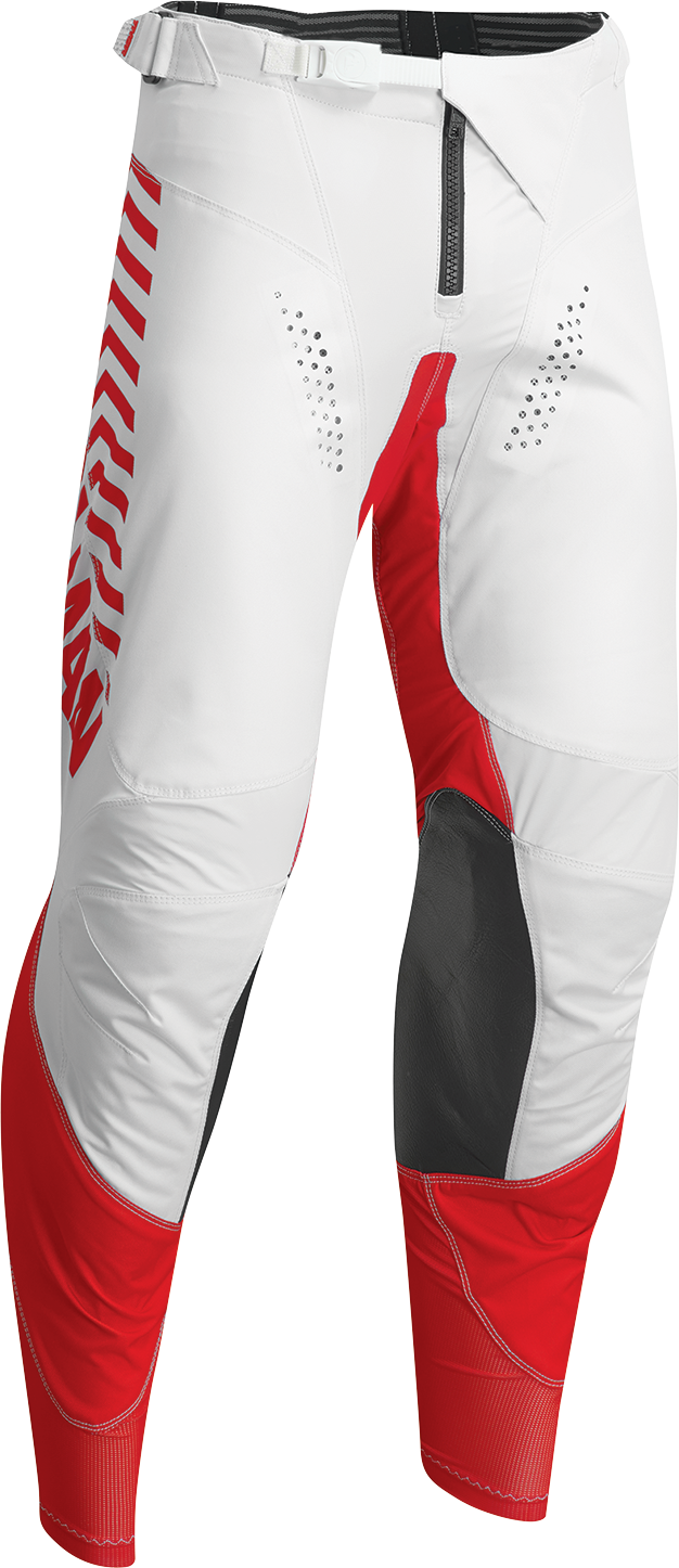 THOR Hallman Differ Slice Pants - White/Red - 34 2901-10307