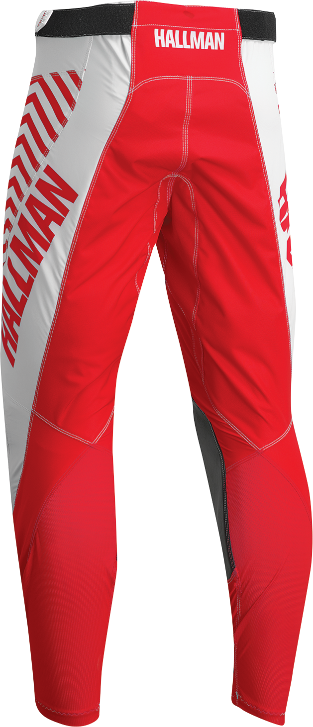 THOR Hallman Differ Slice Pants - White/Red - 34 2901-10307