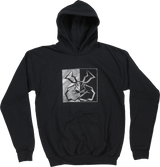 MOOSE RACING Youth Split Personality Hoodie - Black - Medium 3052-0674 - Cycle City Outdoors