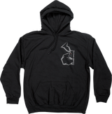 MOOSE RACING Half Agroid Hoodie - Black - Large 3050-6354 - Cycle City Outdoors