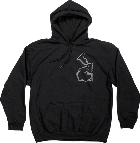 MOOSE RACING Half Agroid Hoodie - Black - Large 3050-6354 - Cycle City Outdoors