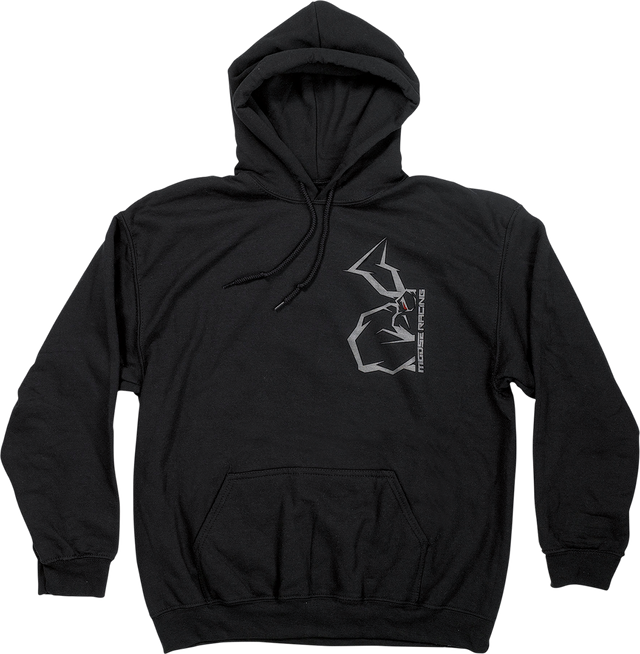 MOOSE RACING Half Agroid Hoodie - Black - Large 3050-6354 - Cycle City Outdoors