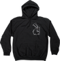 MOOSE RACING Half Agroid Hoodie - Black - Large 3050-6354 - Cycle City Outdoors