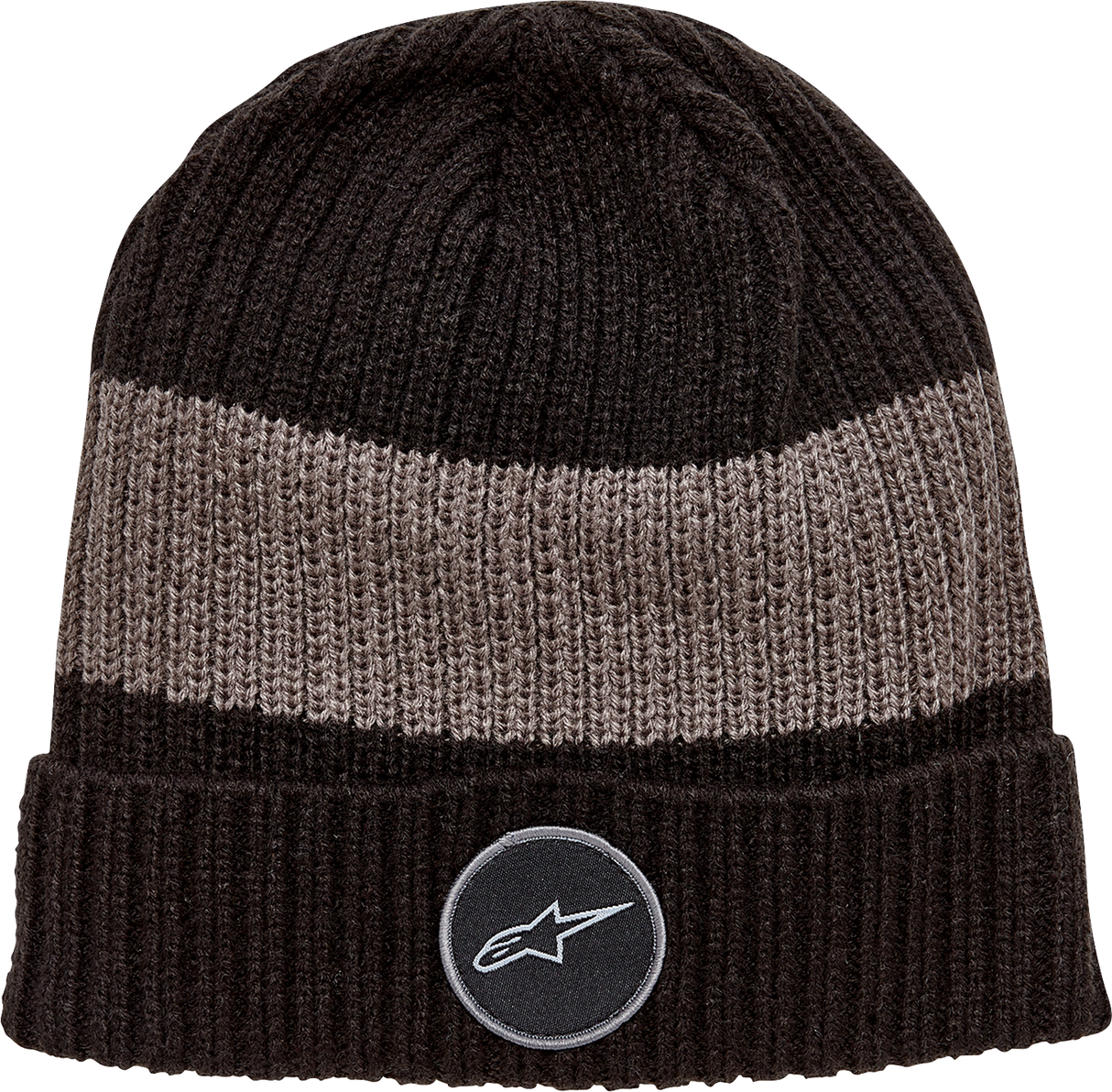 ALPINESTARS Ward Beanie - Black/Charcoal - One Size 1232-81200-1018