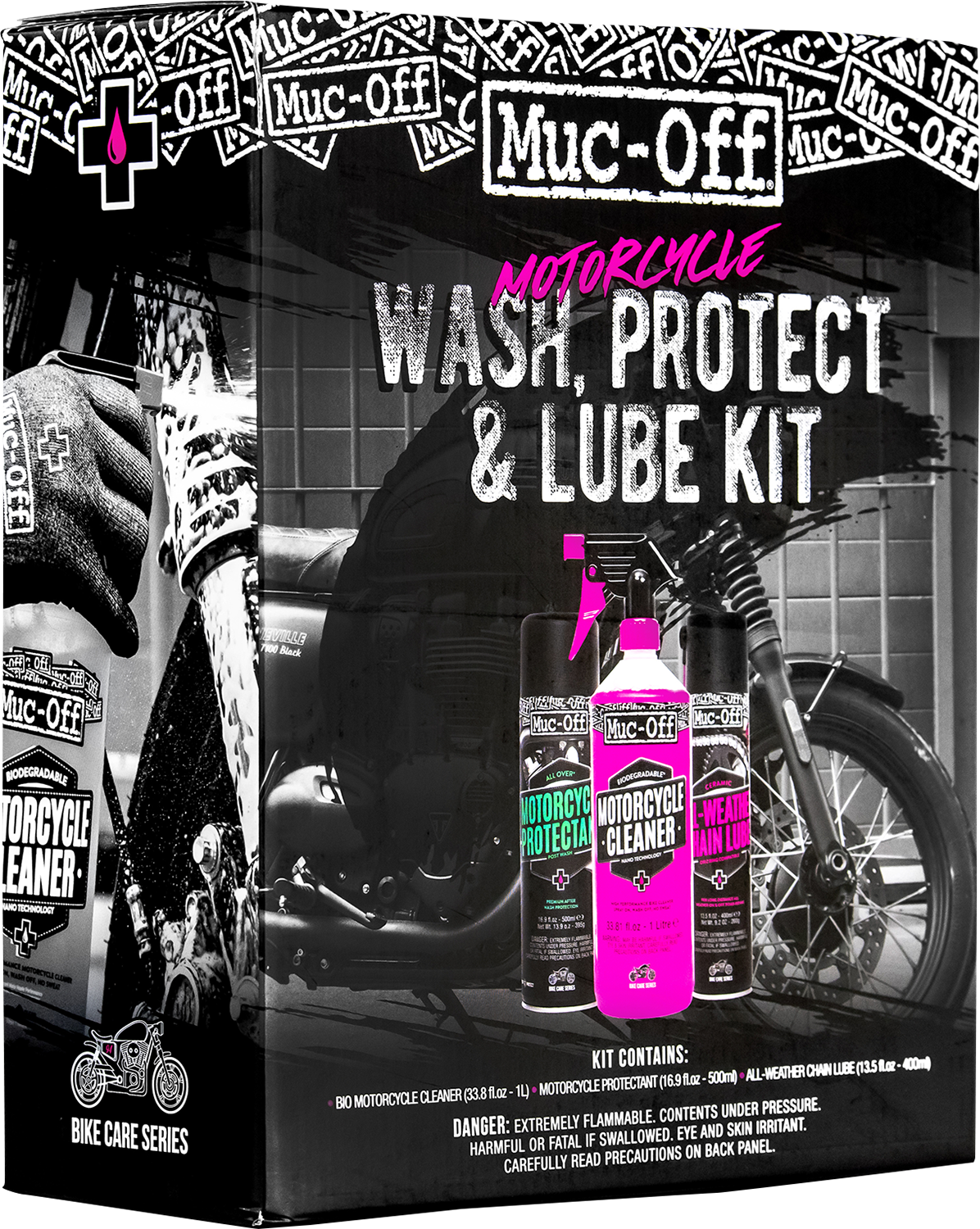 MUC-OFF USA Motorcycle Wash, Protect & Lube Kit 20095US - Cycle City Outdoors