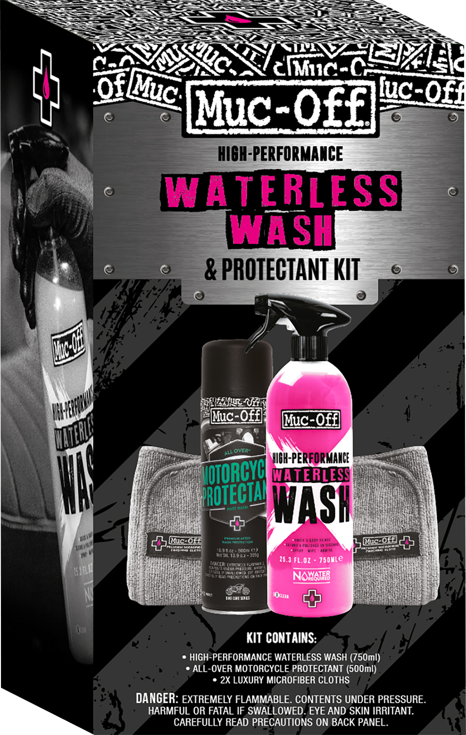 MUC-OFF USA Motorcycle Waterless Wash & Protectant Kit 20029US - Cycle City Outdoors