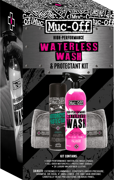 MUC-OFF USA Motorcycle Waterless Wash & Protectant Kit 20029US - Cycle City Outdoors