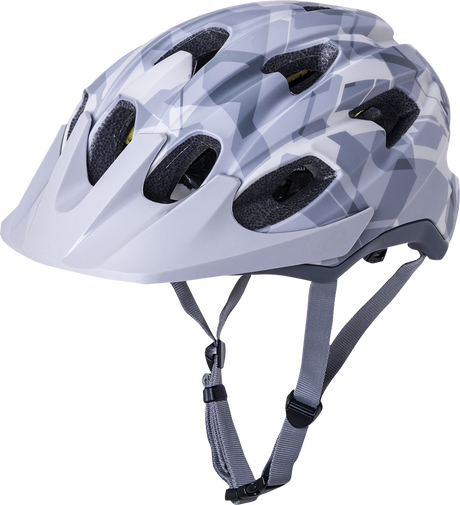 KALI Pace Helmet - Camo - Matte Gray - L/XL 0221721217 - Cycle City Outdoors