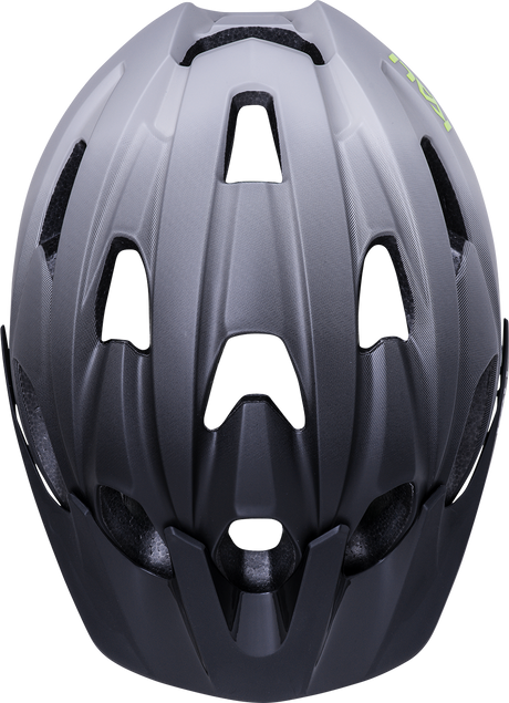 KALI Pace Helmet - Fade - Black/Gray/Fluorescent Yellow - S/M 0221722116 - Cycle City Outdoors