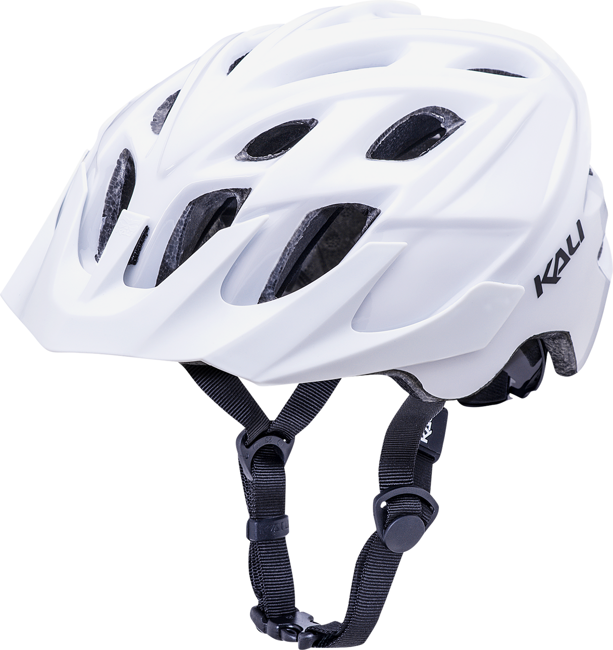 KALI Chakra Solo Helmet - White - L/XL 0221218127 - Cycle City Outdoors