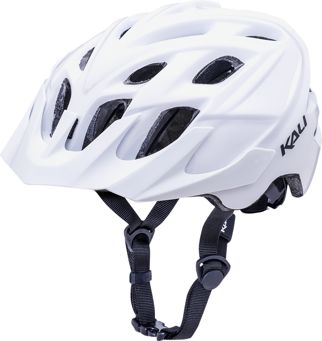 KALI Chakra Solo Helmet - White - L/XL 0221218127 - Cycle City Outdoors