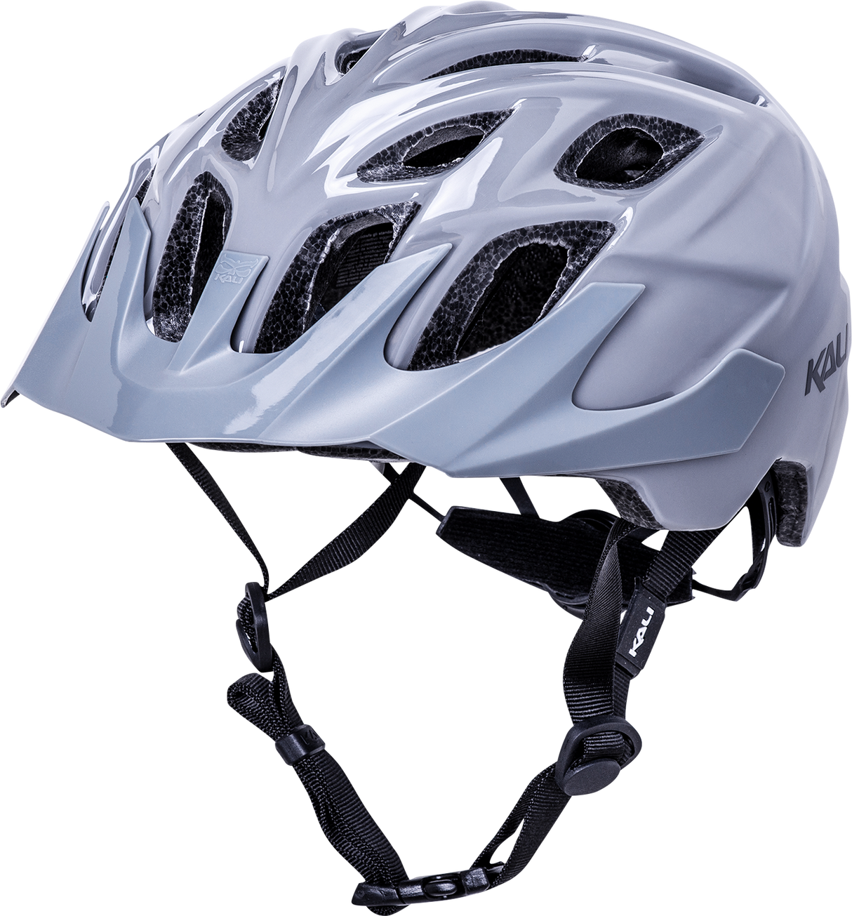 KALI Chakra Solo Helmet - Gloss Gray - S/M 0221222126 - Cycle City Outdoors