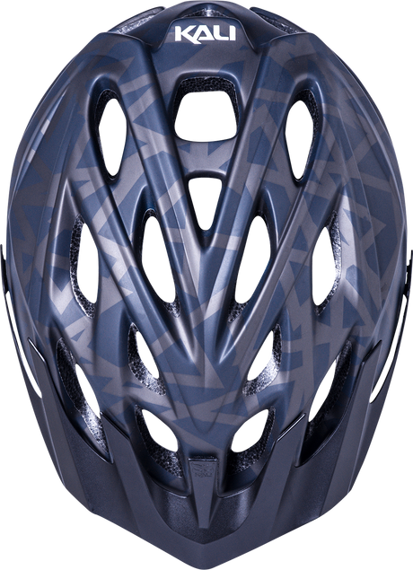 KALI Youth Chakra Plus Helmet - Pyramid - Matte Black 0221421112 - Cycle City Outdoors