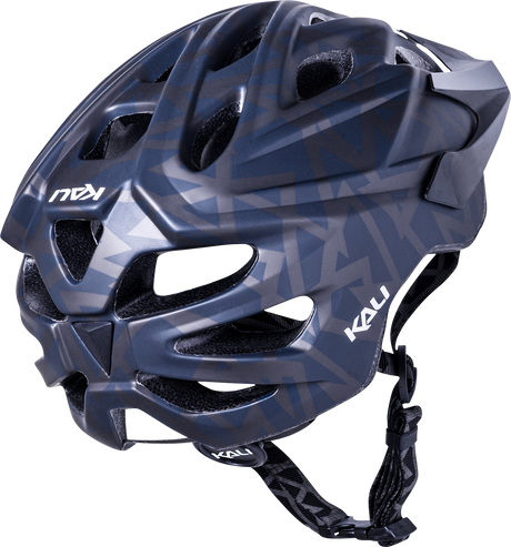 KALI Youth Chakra Plus Helmet - Pyramid - Matte Black 0221421112 - Cycle City Outdoors