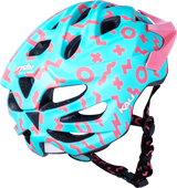 KALI Youth Chakra Plus Helmet - Zwiggles - Matte Seafoam/Salmon 0221421212 - Cycle City Outdoors