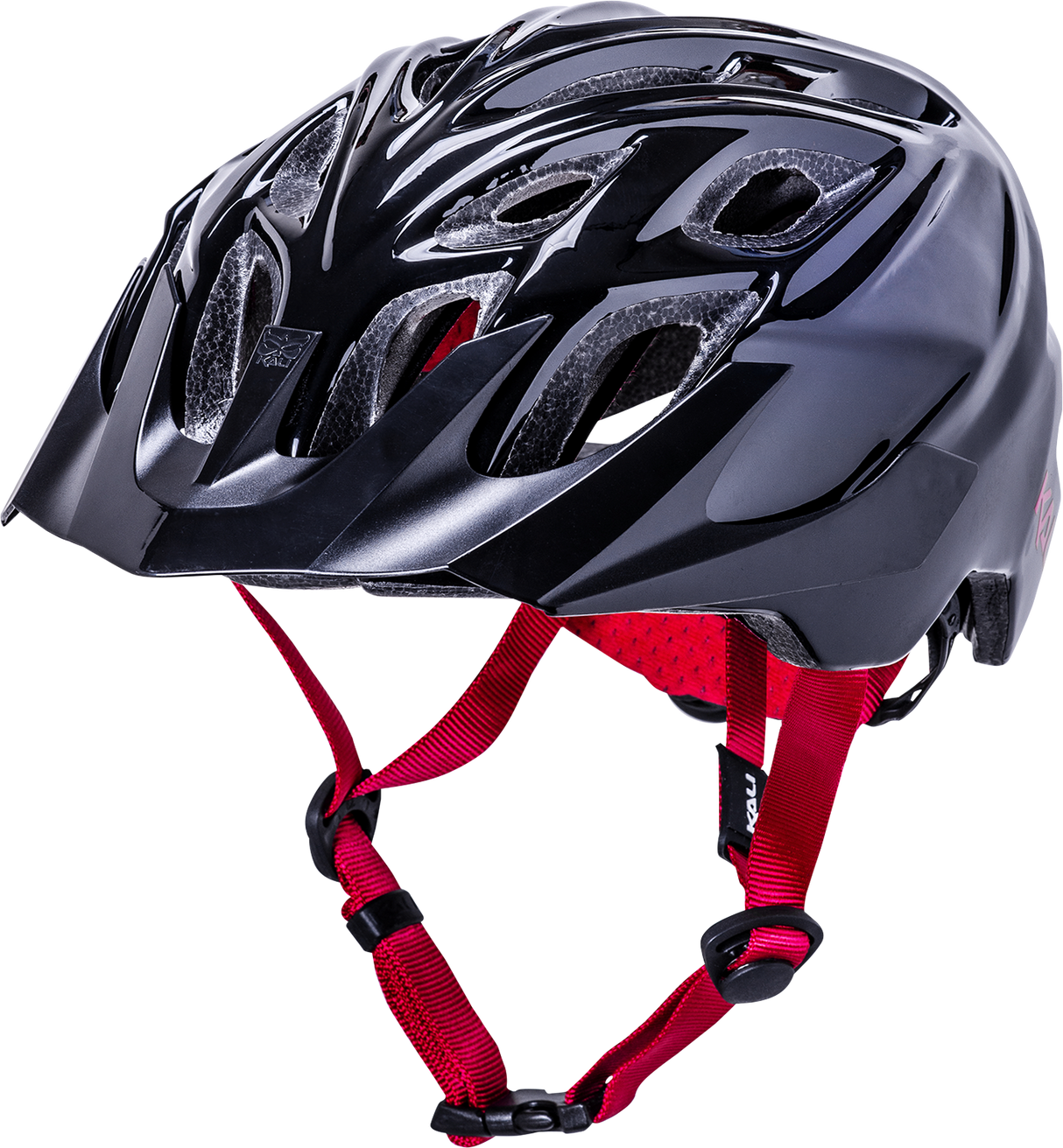 KALI Youth Chakra Helmet - Gloss Black 0220922112 - Cycle City Outdoors