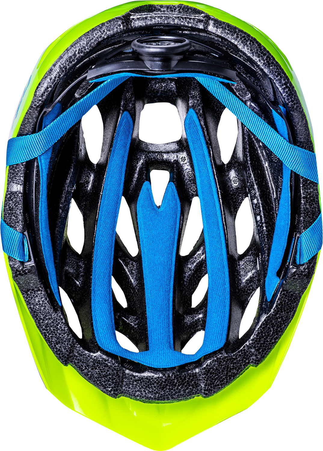 KALI Youth Chakra Helmet - Gloss Neon Yellow 0220922122 - Cycle City Outdoors