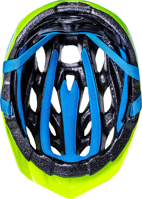 KALI Youth Chakra Helmet - Gloss Neon Yellow 0220922122 - Cycle City Outdoors