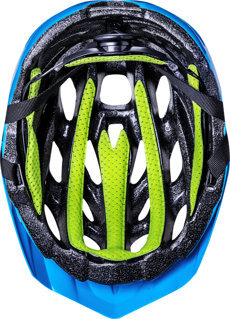 KALI Youth Chakra Helmet - Gloss Blue 0220922142 - Cycle City Outdoors