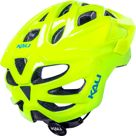 KALI Youth Chakra Helmet - Gloss Neon Yellow 0220922122 - Cycle City Outdoors