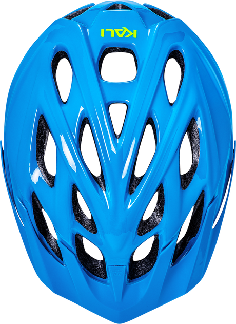 KALI Youth Chakra Helmet - Gloss Blue 0220922142 - Cycle City Outdoors