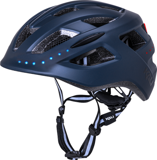 KALI Central Lit Helmet - Matte Navy - S/M 0250521226 - Cycle City Outdoors