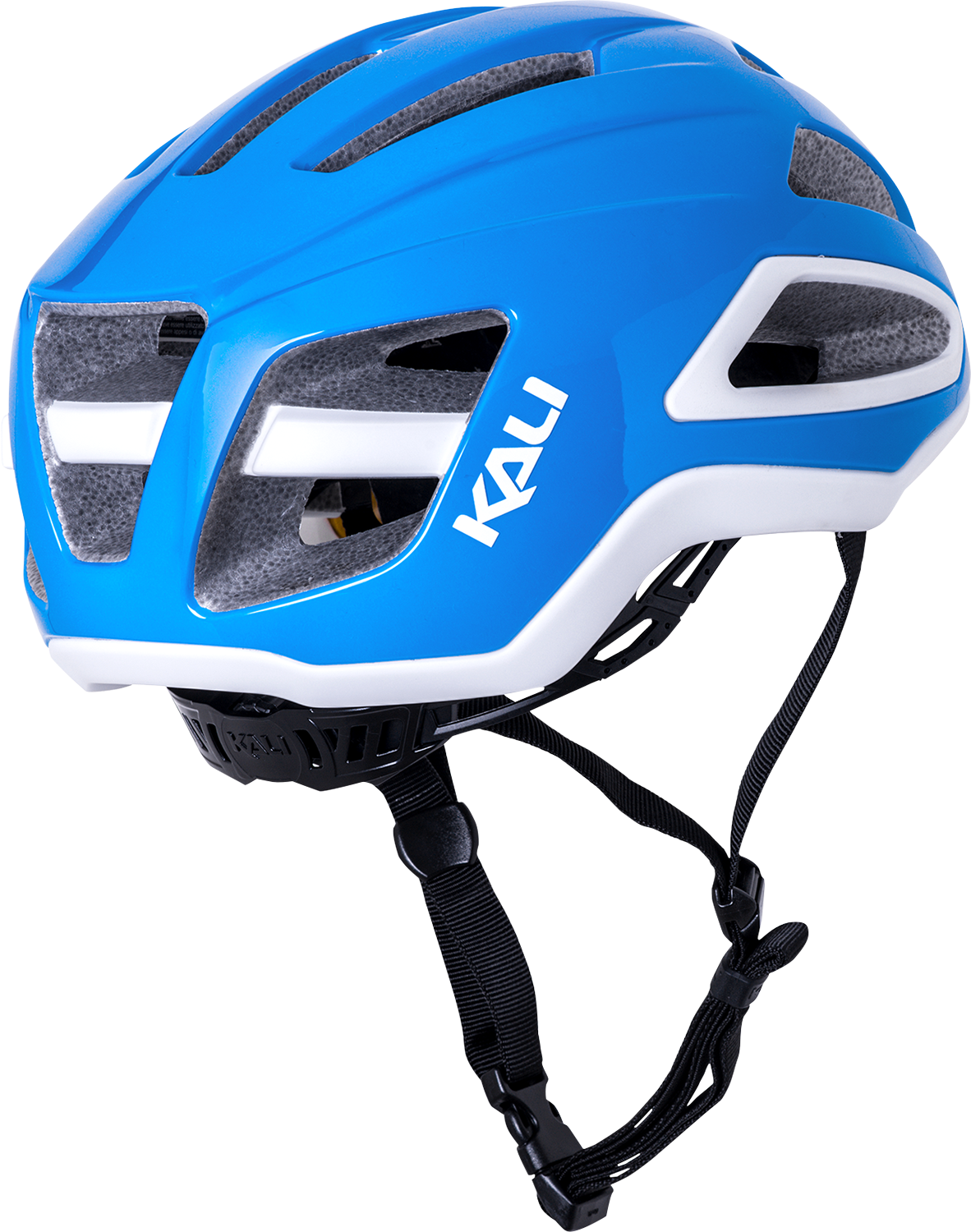 KALI Uno Helmet - Gloss Blue/White - L/XL 0240921147 - Cycle City Outdoors