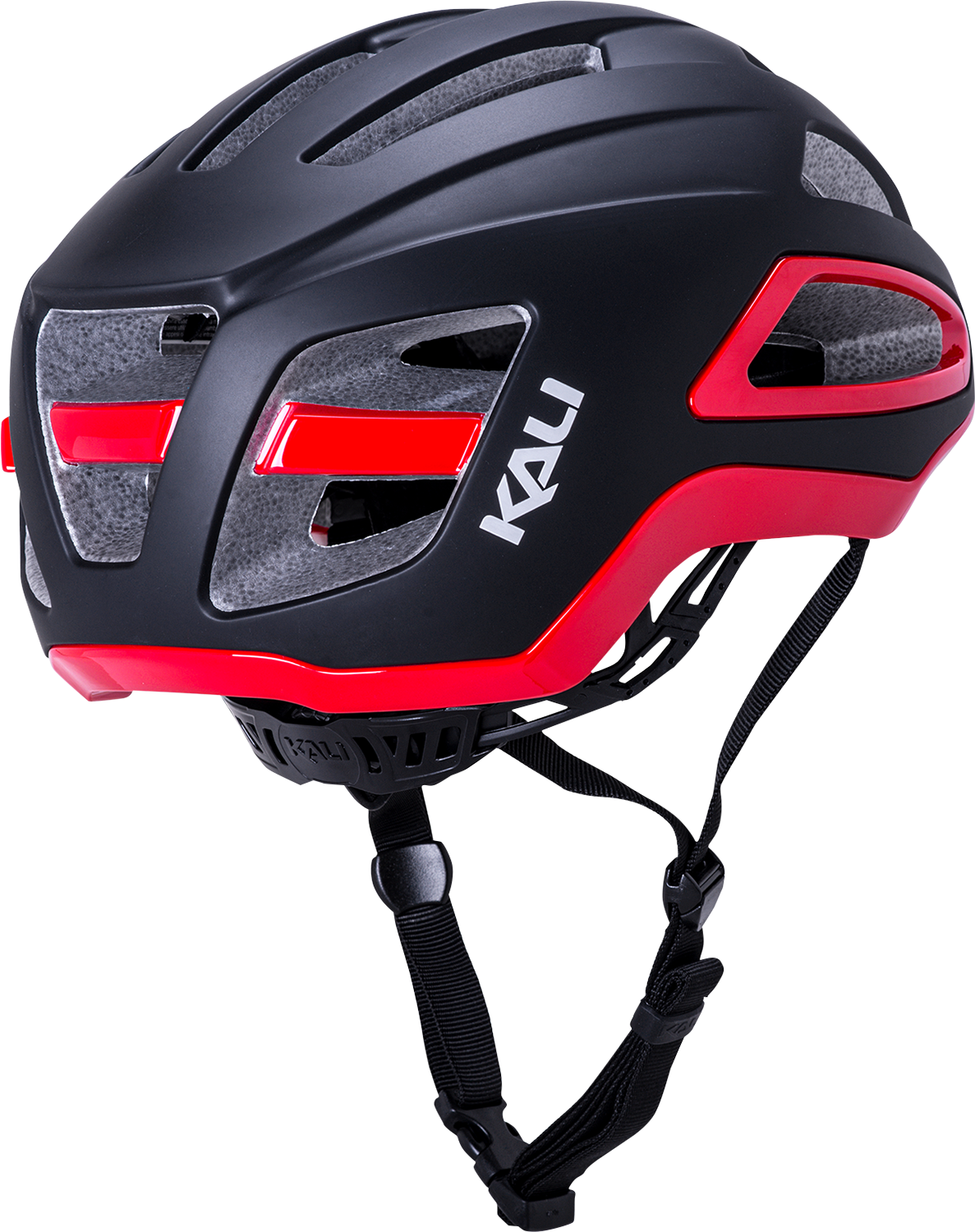 KALI Uno Helmet - Matte Black/Red - L/XL 0240921127 - Cycle City Outdoors