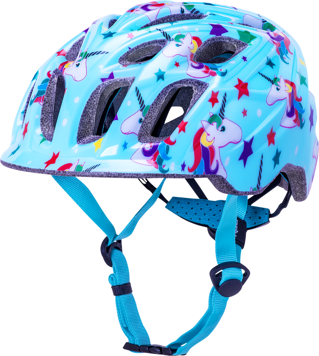 KALI Child Chakra Helmet - Unicorn - Blue - Small 0221020315 - Cycle City Outdoors