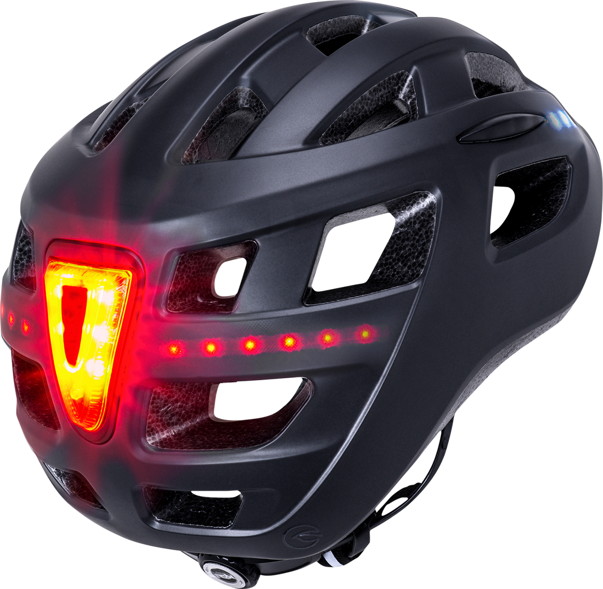 KALI Central Lit Helmet - Matte Black - S/M 0250521216 - Cycle City Outdoors