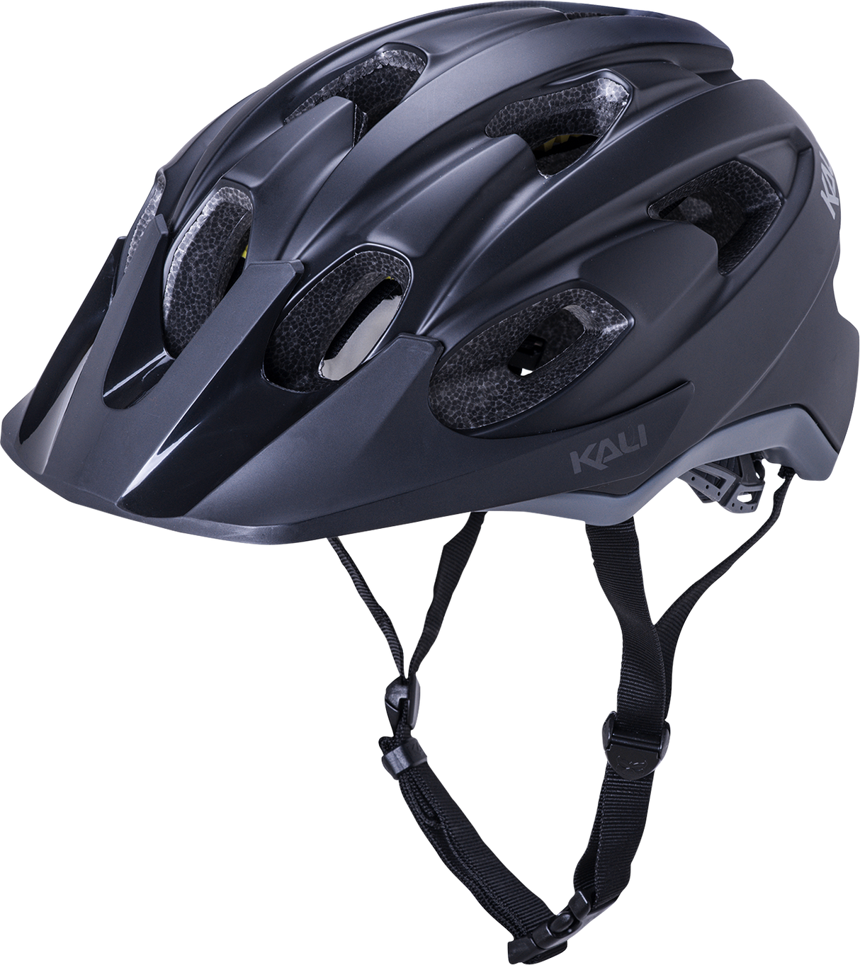 KALI Pace Helmet - Matte Black/Gray - L/XL 0221721117 - Cycle City Outdoors