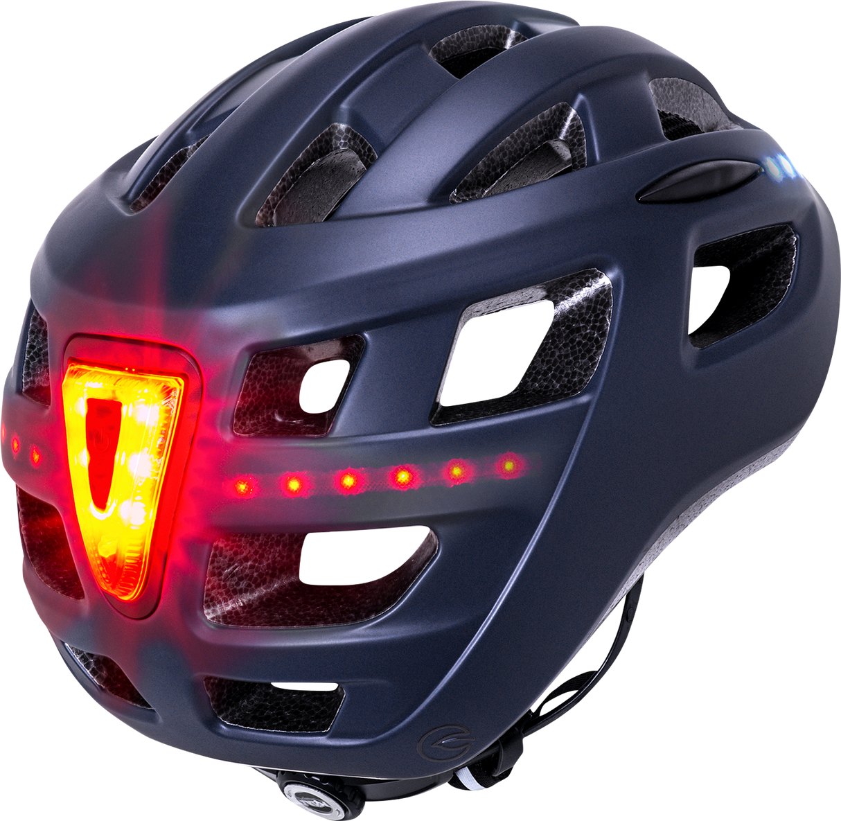 KALI Central Lit Helmet - Matte Navy - S/M 0250521226 - Cycle City Outdoors