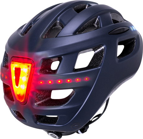 KALI Central Lit Helmet - Matte Navy - S/M 0250521226 - Cycle City Outdoors