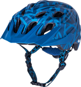 KALI Youth Chakra Plus Helmet - Pyramid - Matte Teal 0221421122 - Cycle City Outdoors