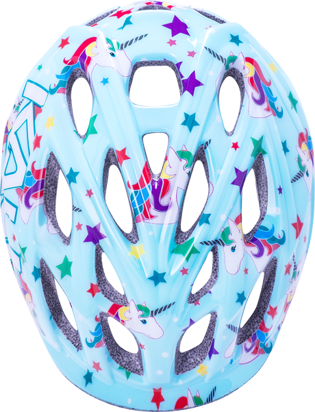 KALI Child Chakra Helmet - Unicorn - Blue - Small 0221020315 - Cycle City Outdoors