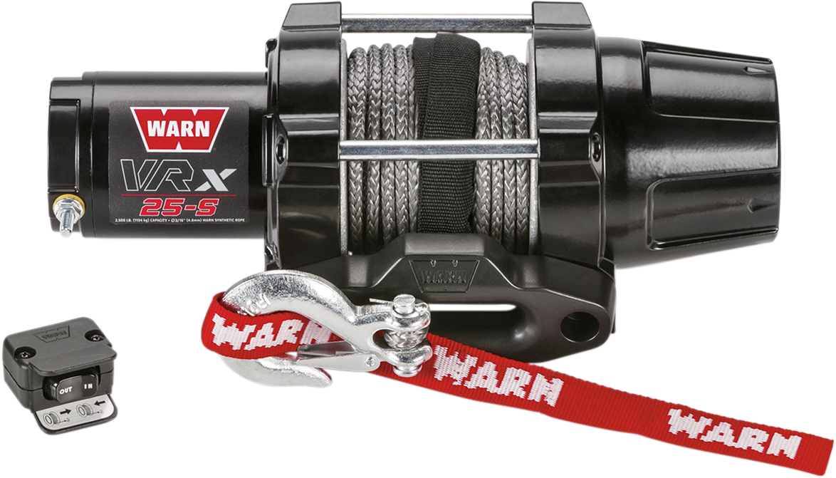 WARN VRX 25-S Winch - Handlebar Rocker Switch - Synthetic Rope 101020