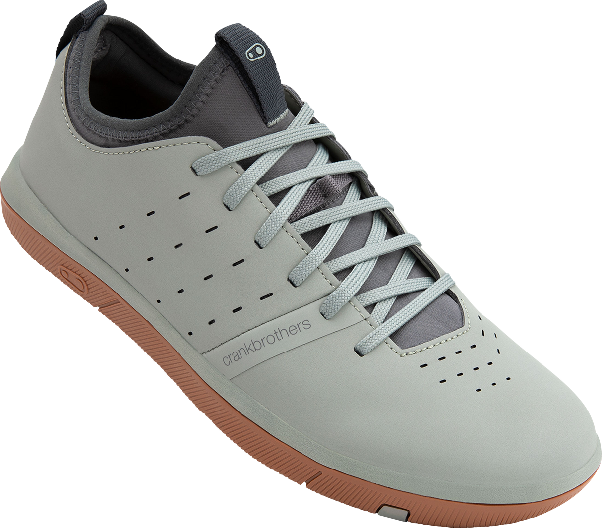 CRANKBROTHERS Stamp Street Fabio Lace Shoes - Sage/Gray - US 10.5 SSL15670F105 - Cycle City Outdoors