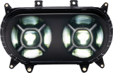 Custom Dynamics LED Headlight - Black - Road Glide CD-RG-H-B - Cycle City Outdoors