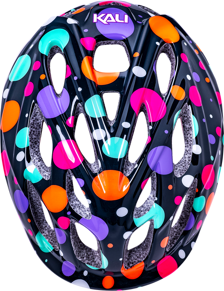 KALI Child Chakra Lighted Helmet - Confetti - Gloss Teal - XS 0221022134 - Cycle City Outdoors