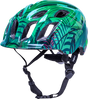 KALI Child Chakra Lighted Helmet - Jungle - Gloss Green - XS 0221022214 - Cycle City Outdoors