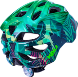 KALI Child Chakra Lighted Helmet - Jungle - Gloss Green - XS 0221022214 - Cycle City Outdoors