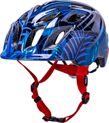 KALI Child Chakra Lighted Helmet - Jungle - Gloss Blue - Small 0221022225 - Cycle City Outdoors