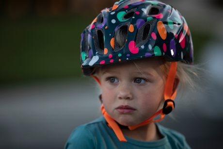 KALI Child Chakra Lighted Helmet - Confetti - Gloss Teal - XS 0221022134 - Cycle City Outdoors