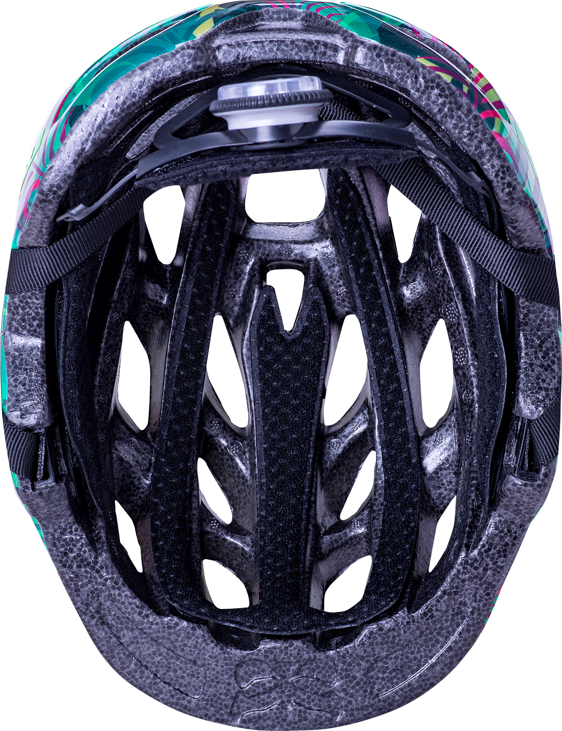 KALI Child Chakra Lighted Helmet - Jungle - Gloss Green - XS 0221022214 - Cycle City Outdoors