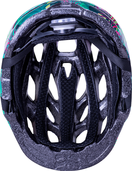 KALI Child Chakra Lighted Helmet - Jungle - Gloss Green - XS 0221022214 - Cycle City Outdoors